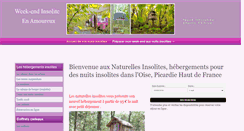 Desktop Screenshot of nuit-insolite-oise.com